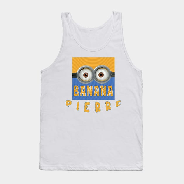 MINION BANANA USA PIERRE Tank Top by LuckYA